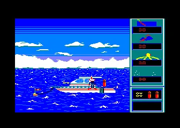 Aquanaute (F) (1988) screen shot game playing